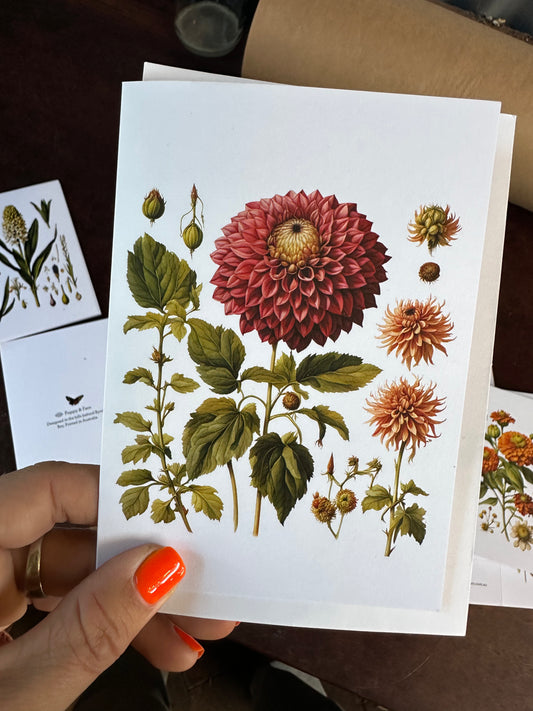Botanical card
