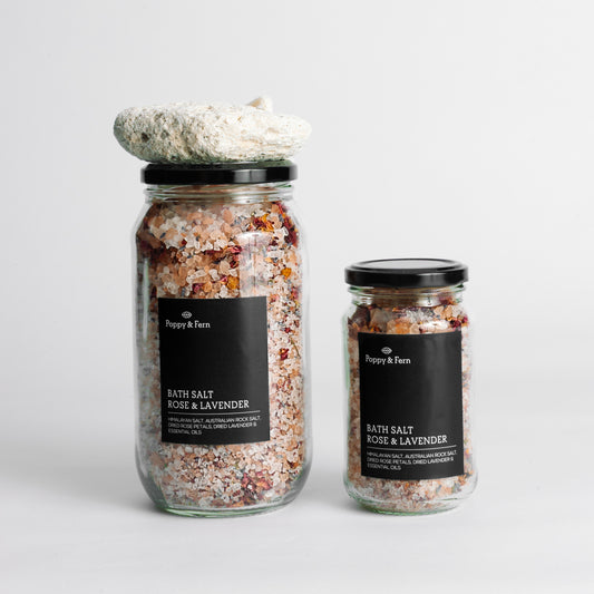 Bath Salts - Rose & Lavender
